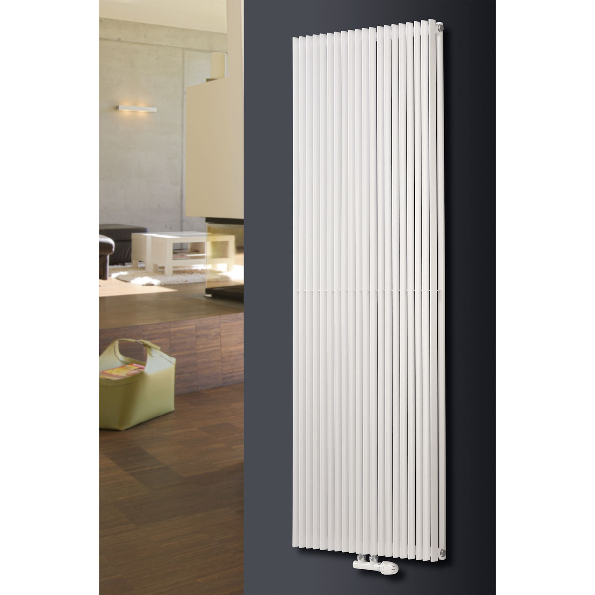 Ximax  Raumheizkörper Triton Duplex 1800 x 600 mm 2101 Watt Mittenanschluss Weiß | 540284