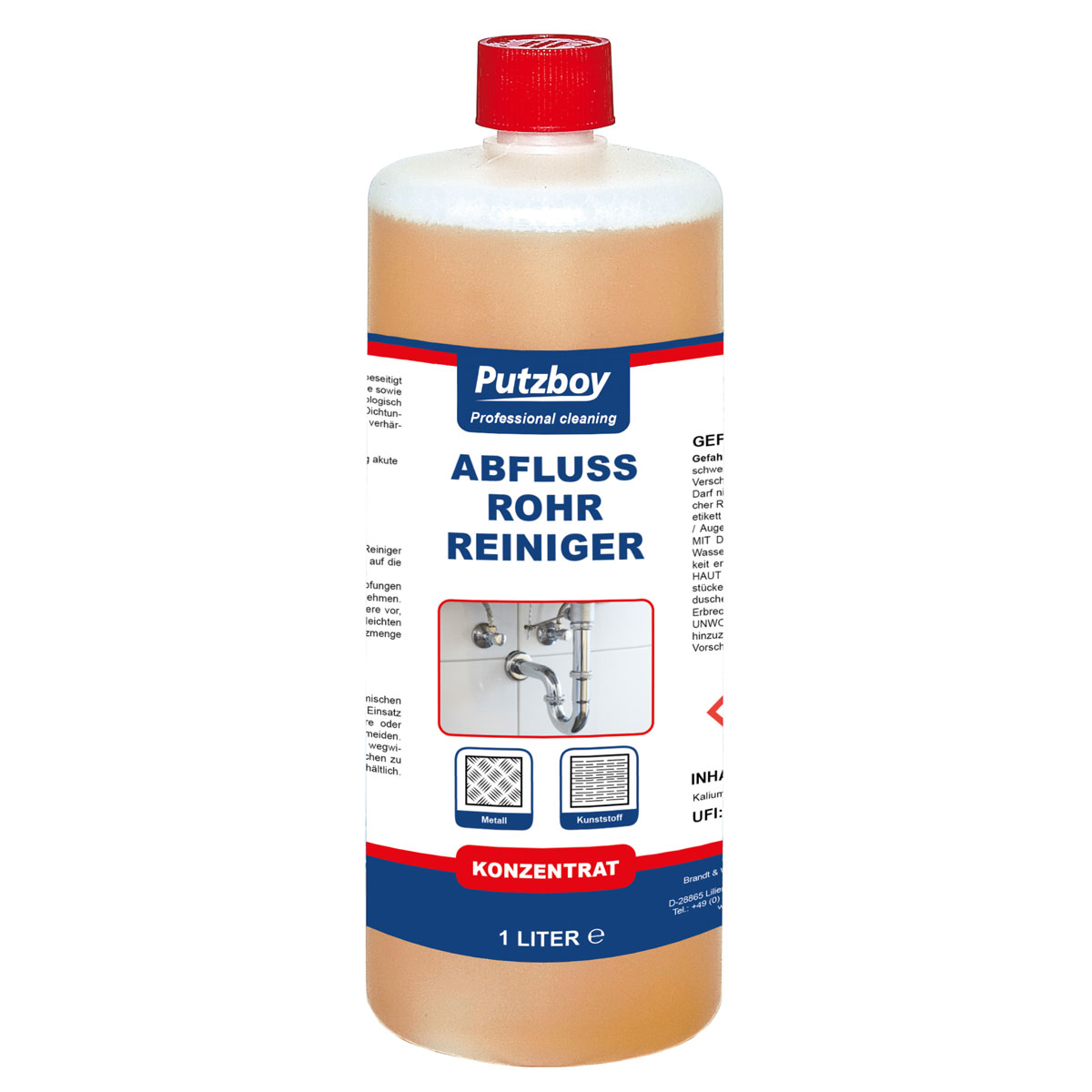 Abfluss Rohr Reiniger 1 l | 542196