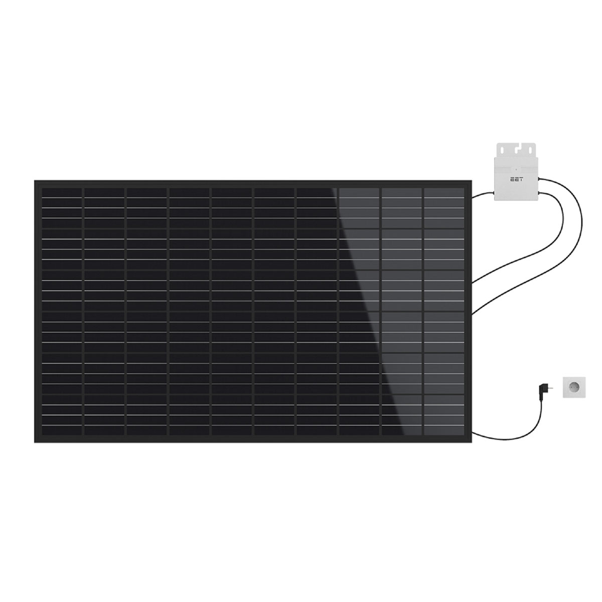 EET PLUG-IN-Photovoltaik-Solaranlage LightMate G | ohne Montage | 300 | 547074