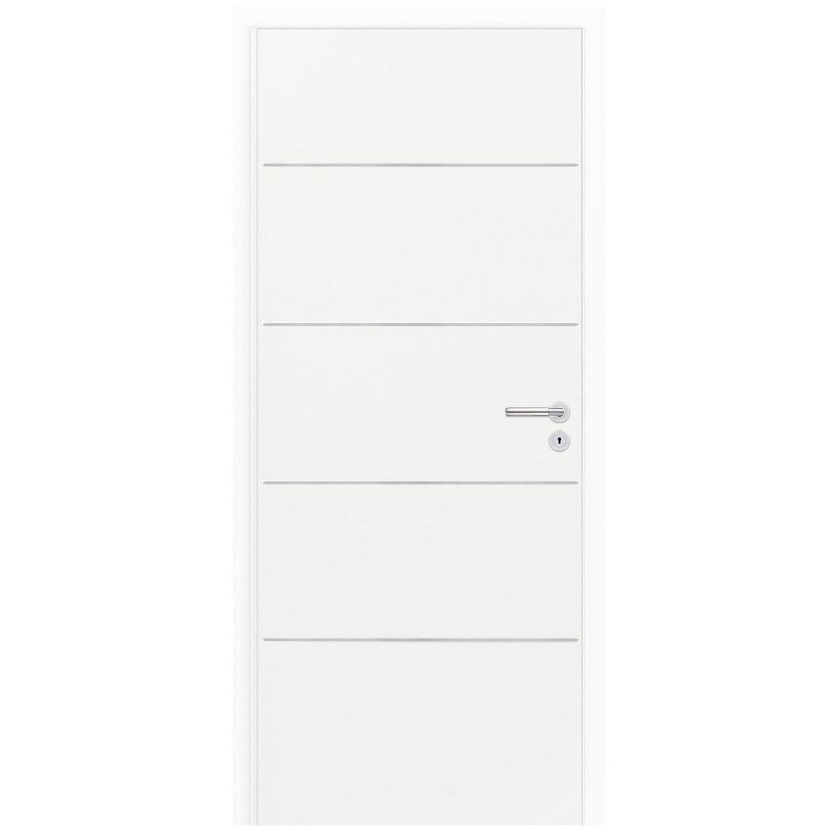 Classen Zimmer-Tür M.4 Weiß CPL 61 cm Anschlag rechts | 61 | rechts | 735377