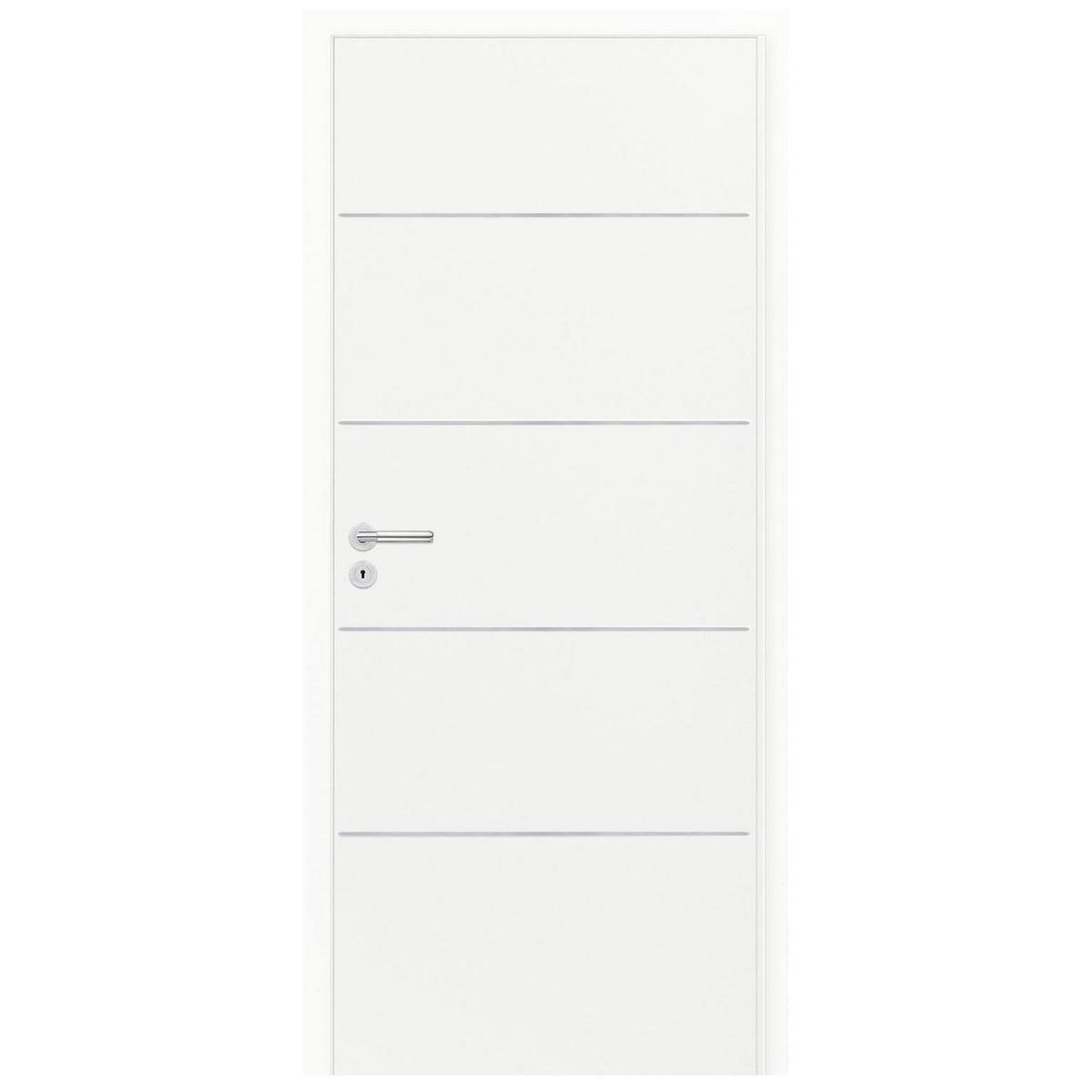 Classen Zimmer-Tür M.4 Weiß CPL 86 cm Anschlag links | 86 | links | 735451