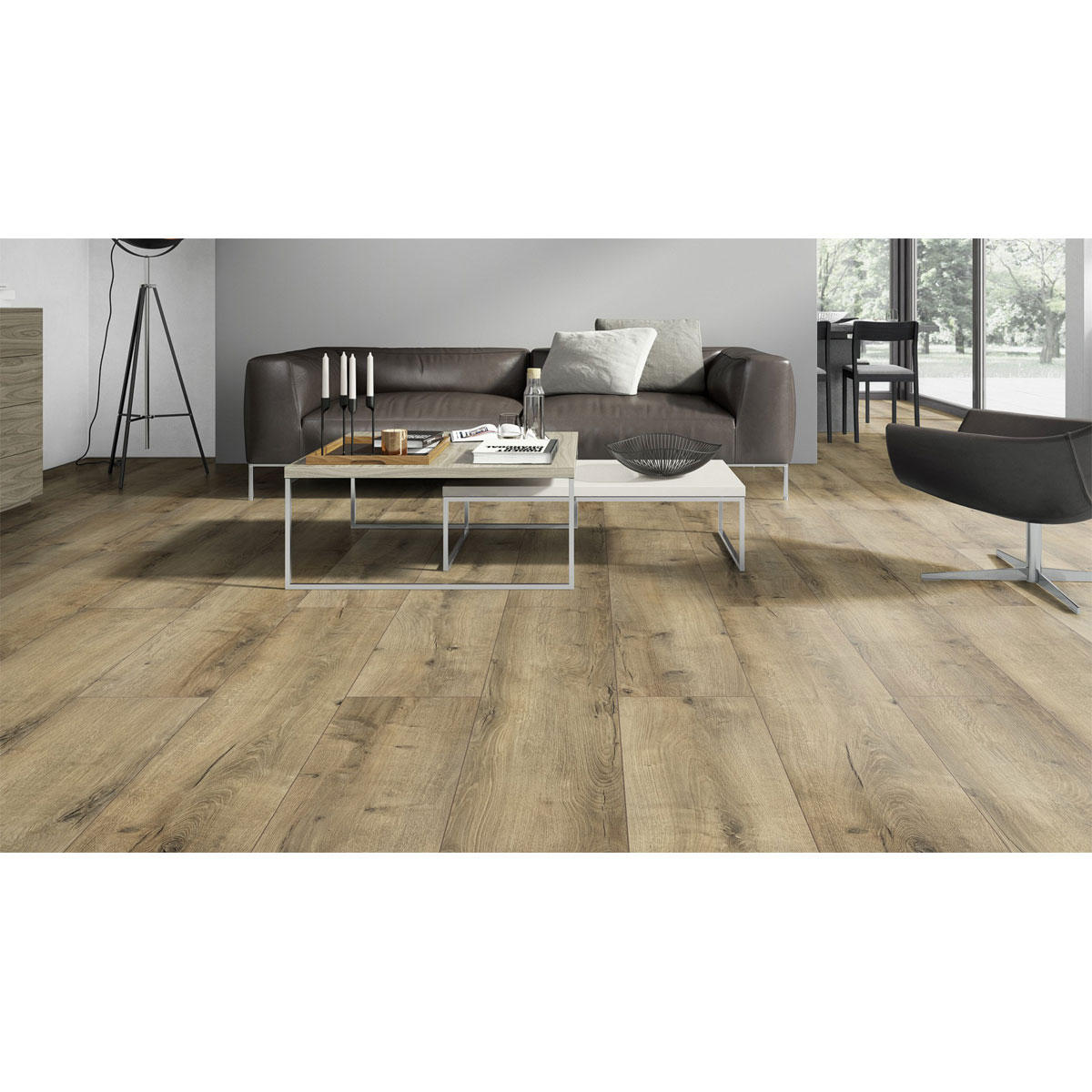Laminat Classen WR 4V Oak natural grey 1285 x 192 x 8 mm NK 32 | 749297 – Bild 4