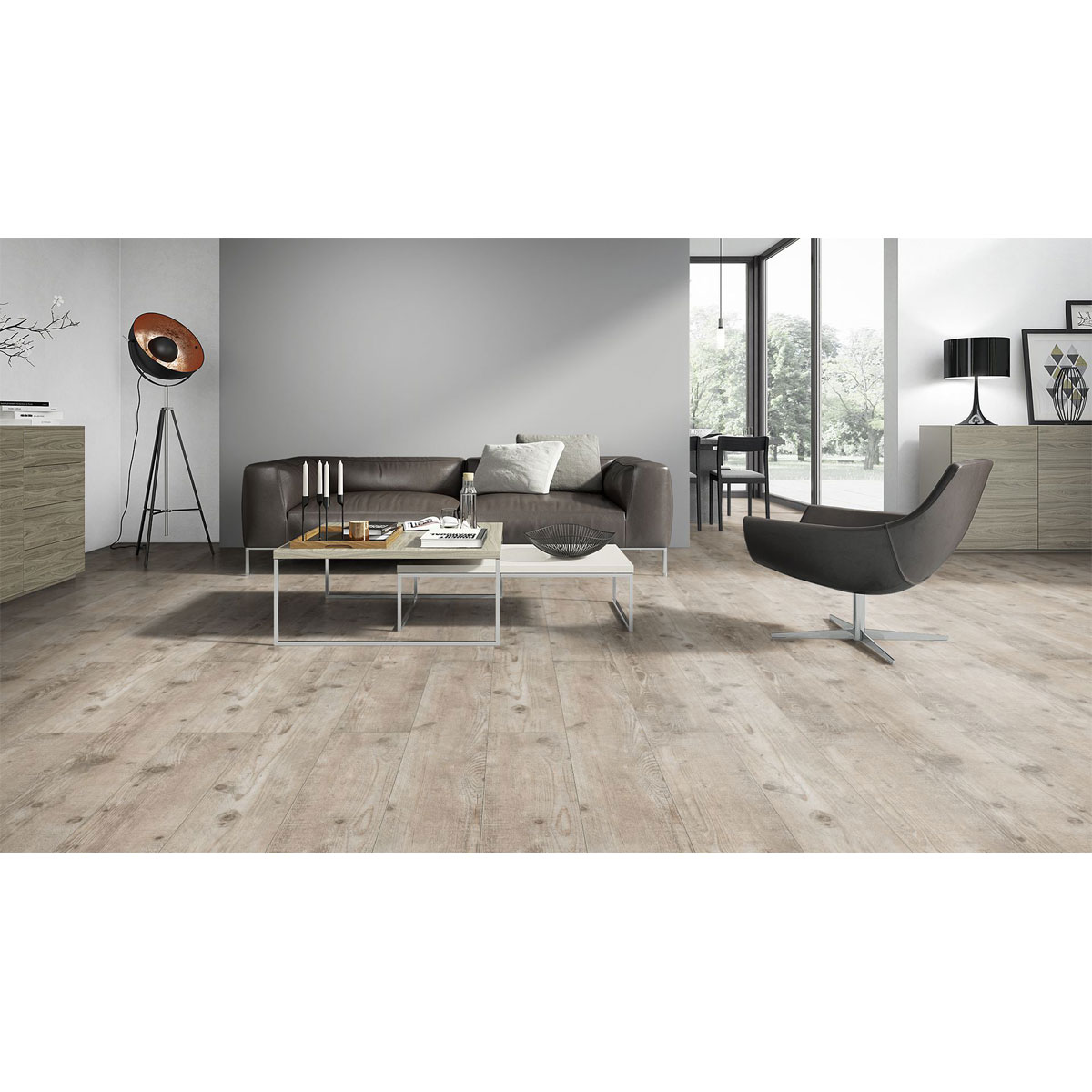 Laminat Classen WR 4V Pine creme 1285 x 192 x 8 mm NK 32 | 749299 – Bild 4