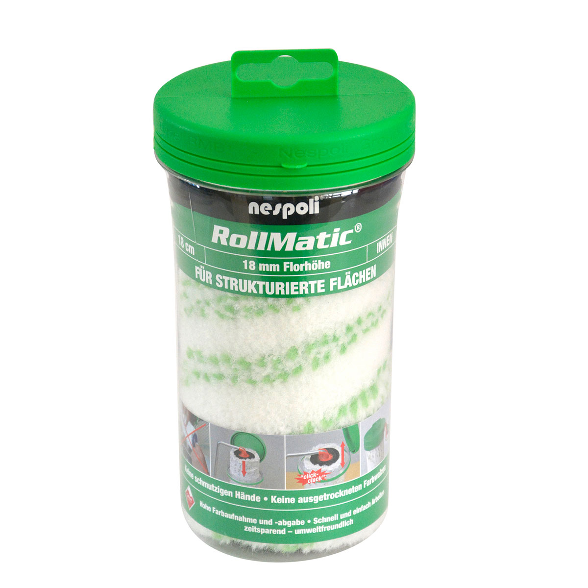NESPOLI RollMatic Farbwalze 18 mm 18 cm | 861253