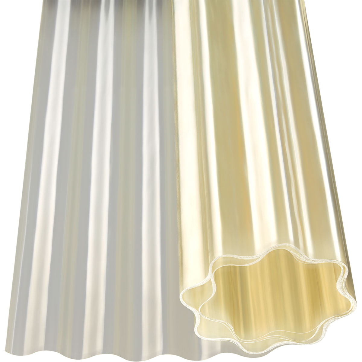 Polyester-Wellrolle natur 5 x 1 m | 921968